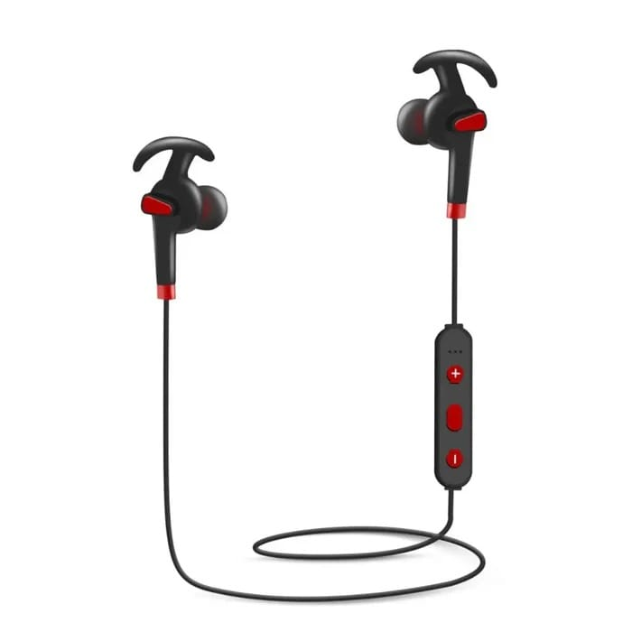 Bluetooth Sport Earphones Black Red