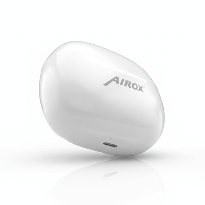AIROX TWS Earbuds with Case Open