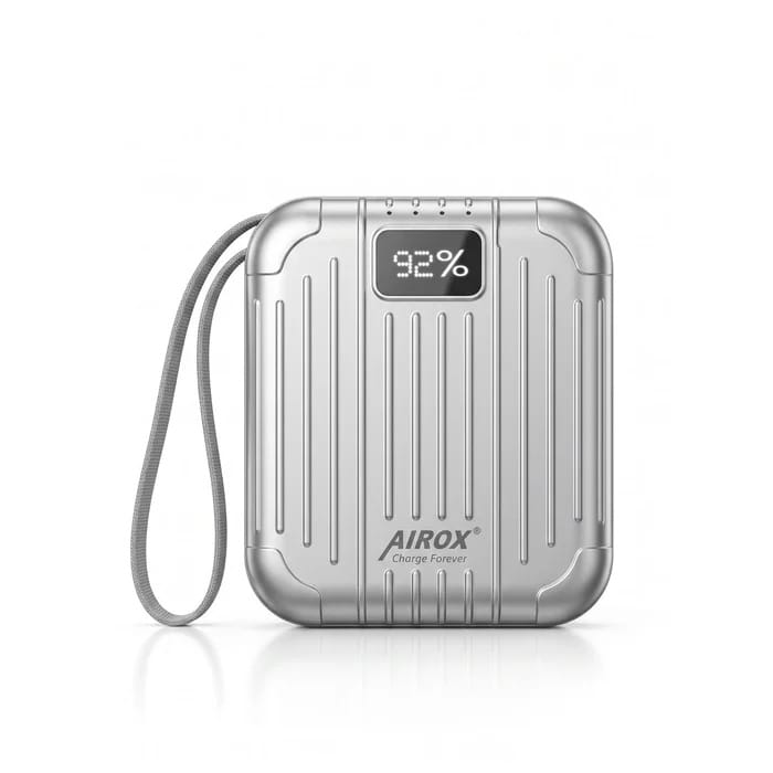 Airox Mini Power Bank ports