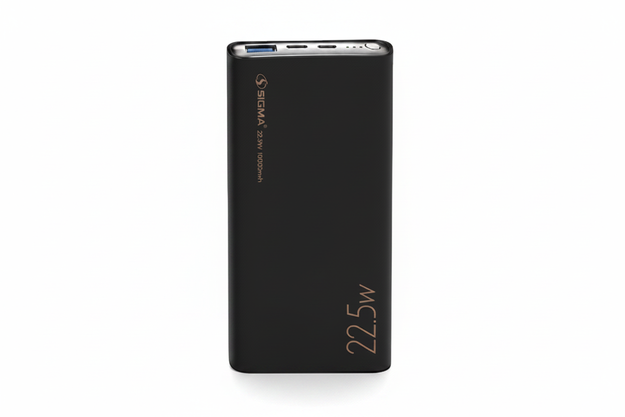 Sigma 22.5W Power Bank front view