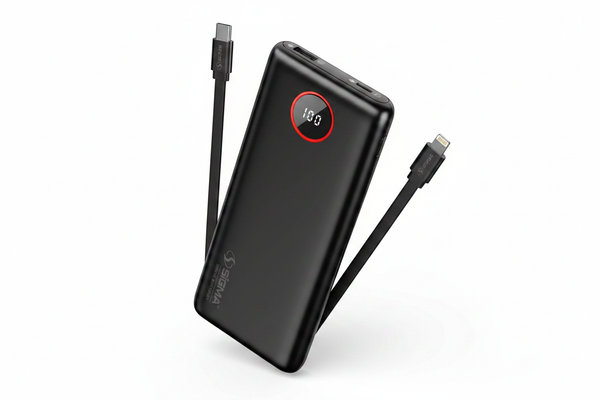 Sigma Power Bank with Built-in Cables